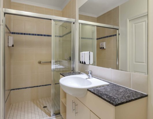 Standard Hotel Room Bathroom